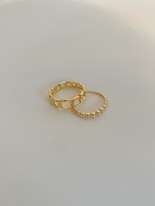 Staple Chain Ring